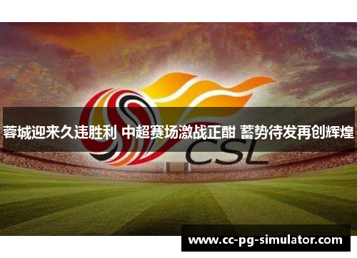 蓉城迎来久违胜利 中超赛场激战正酣 蓄势待发再创辉煌