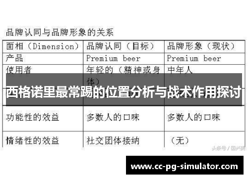西格诺里最常踢的位置分析与战术作用探讨