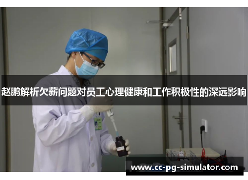 赵鹏解析欠薪问题对员工心理健康和工作积极性的深远影响